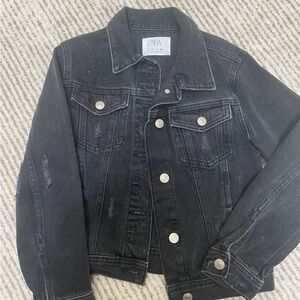 Zara Black Jean Jacket